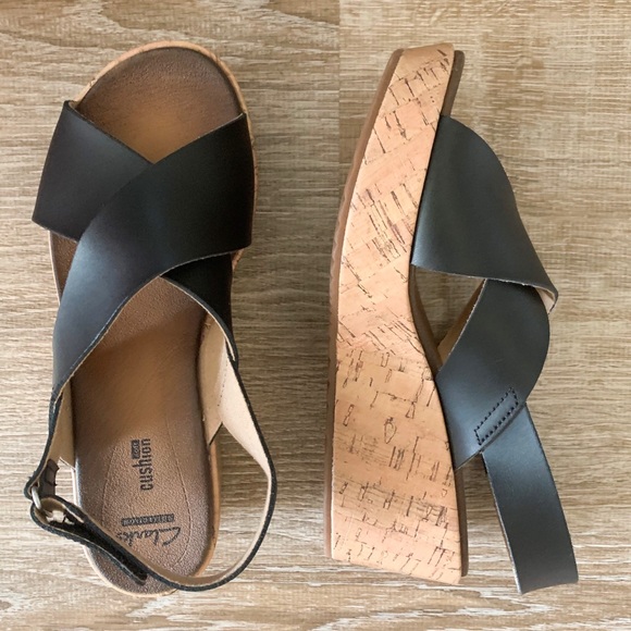 Clarks Shoes - Clark’s Wedge Platform Sandal